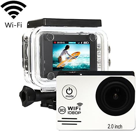 ACtion Camera Wifi IMISON Full HD 1080P Waterproof Sports Action Cam for Cycling Hiking Climbing surfing Adventure (White)