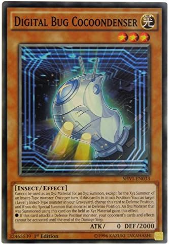 Yu-Gi-Oh! Digital Bug Cocoondenser SHVI-EN033 Common