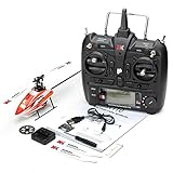 Der Transmitter unterstützt das Umschalten zwischen 3-Achsen- und 6-Achsen-Gyro-Modi.