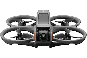 DJI Avata 2 (solo el dron), dron FPV con cámara 4K, vuelo inmersivo, protector de hélices integrado, sencillo flip/roll, campo de visión superamplio de 155°, compatible con RC Motion 3, POV cámara