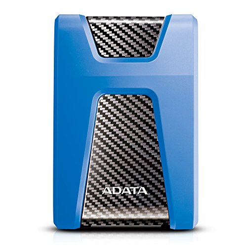 ADATA DashDrive Durable HD650 Disque dur 2 To externe portable 25 USB 31 AES 256 bits bleu