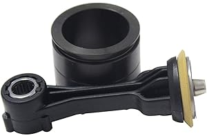 AIRSUSFAT Pistone della pompa del compressore della sospensione dell'aria con i corredi di riparazione della biella dell'anello compatibile con Porsche Panamera 97034305115 97035815108