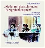 Image de 'Nieder mit den schwarzen Paragrafenhengsten!': Zeichnungen aus deutschen Gerichten 1963-1999