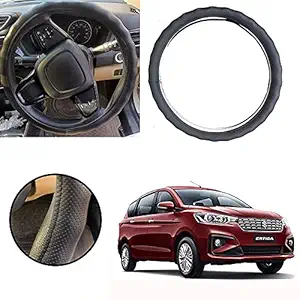 Auto Pearl - Ring Type Car Steering Wheel Cover (Gold Full Cola) for - Ertiga 2019