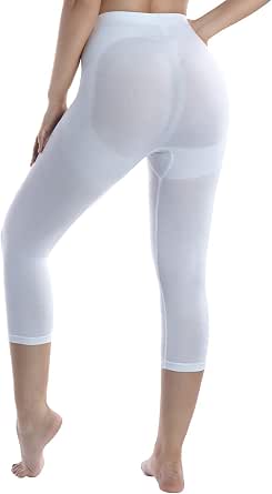 MD Leggings Vita Alta massaggianti Fuseaux Dimagranti Anti Cellulite  Pantaloncino Snellente : Amazon.it: Abbigliamento