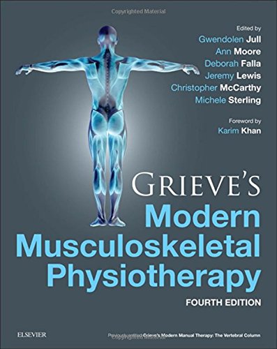 Book's Cover ofGrieves Modern Musculoskeletal Physiotherapy