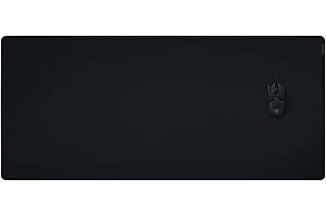 Razer Gigantus V2 3XL - Alfombrilla Suave Gaming para ratón (óptima rapidez y Control, Medidas 1200 x 550 x 4 mm Grosor, Goma Antideslizante, Tela Texturizada de microtejidos) Negro