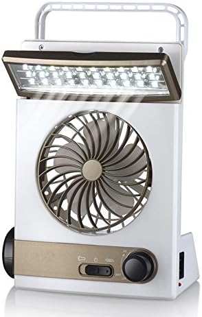 Electric fan ZZHDDP Creative Solar Energy Charging Fan/Small-scale Portable Fan/Creative LED Table Lamp/Student Dorm Room Table Fan