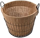 Franz Müller Flechtwaren 81922-3 Metallkorb rund