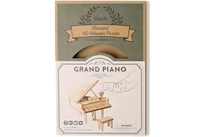 ROBOTIME Maestro Piano de Cola de Madera para Montar