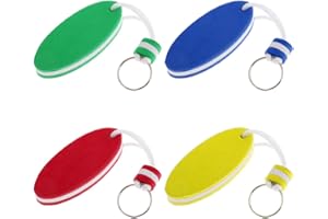 DDKY Portachiavi Barca,Portachiavi Pesce,4 Pezzi, proteggono Piccoli Oggetti Come Le Chiavi, Adatti per Gli Sport Acquatici