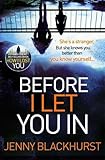 Cover zum Buch Before I Let You In: Thrilling psycho...