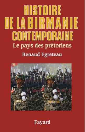 couverture de : Histoire de la Birmanie contemporaine