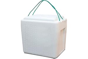 ODIPPO Tradineur - Nevera porta alimento con cordón - Fabricado en Poliestireno - Hermético, resistente, resistente a olores - 17 Litros - 34 x 37 x 22 cm