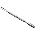 KM-Nails Nagelhautschieber Aus Edelstahl | Abgerundete Seiten | 16 Cm Lang | Für Maniküre & Pediküre