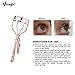 VMAGIC Professional Eyelash Curler Lash Curler with FIVE silicone colorful refill pads for a variety of angles , eyelashes (Rose Golden)
