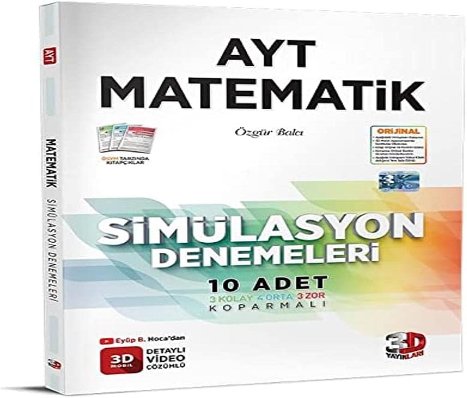 AYT 3D Simülasyon Matematik Denemeleri