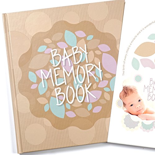 Baby Memory Book. Baby Records Book. First Years Baby Books for Boys and Baby books for Girls