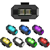 Zauss Led Anti &Ccedil;arpışma Uyarı Işığı 7 Renk/Drone/Araba/Motor/Bisiklet/Kamp