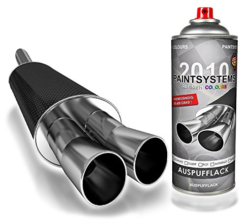 Preisvergleich Produktbild Paintsystems 400ml Auspufflack bis 650°, Silber