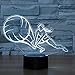 Produktbild Spielen Volleyball 3d lampe bunte touch led kinder lampe geschenk atmosphäre tabelle led nachtlicht schöne spielzeug kinder spielzeug
