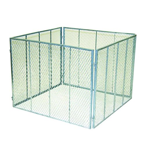 Komposter Streckmetall Metallkomposter feuerverzinkt 100 x 100 x 80 cm