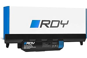 RDY Laptop Batería A32-K55 A33-K55 A41-K55 para ASUS R500V X55U X55A K55A K55VD R400 R500 X75V R700V R500VJ X75VB K55V R500N K55VJ R700 (Capacidad: 4000 mAh 10.8V)