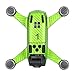 Produktbild TuHao 1x Kohlefaser Skin Wrap für DJI Spark, Luxus Kohlefaser Skin Wrap Wasserdichte Aufkleber Für DJI Spark Zubehör (Grün)