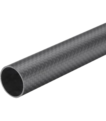 QUARKZMAN Kohlefaser Rohr 500mm X 32mm X 30mm 3K Ho Produktbild-Vorschau 3