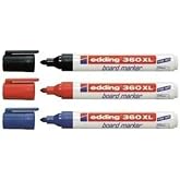 Edding 360 Xl Doldurulabilir Tahta Kalemi 3'L&uuml; Set (Kırmızı - Mavi - Siyah) Ryn-Ldr885-On
