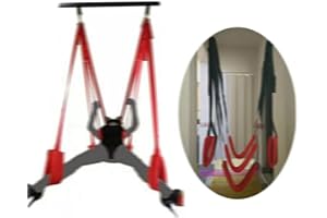 XZW-US Buosha Hamaca Muebles Vendaje Sillas Juguetes Colgantes, Ideal Para Movimiento Multidireccional, Rojo, 160 kg, Jardín