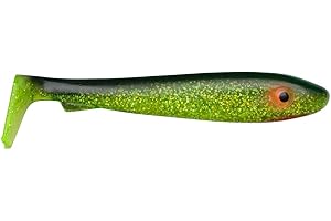 Svartzonker Sweden McRubber Junior 17cm 2er Pack C19 Black n Chartreuse