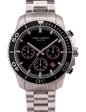 Lars Larsen Sea Navigator Men'Armbanduhr Analog Edelstahl silber 134SSCSB