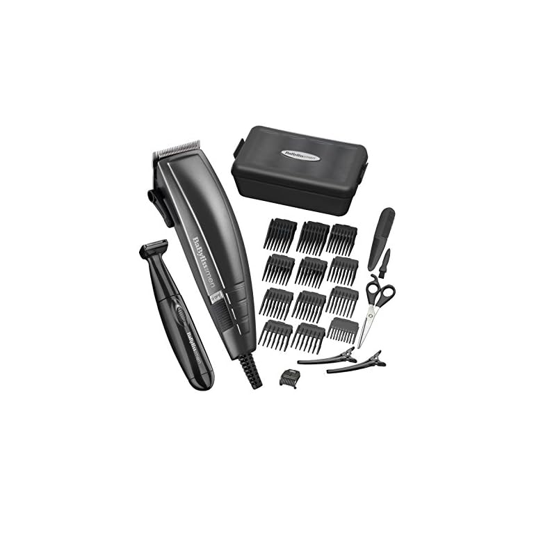 BaByliss-Pro-Hair-Cutting-Kit-for-Men-Black BaByliss For Men 7447BU Pro Hair Cutting Kit
