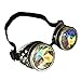 Produktbild Byqny Street Beat Trend Steampunk Cosplay Kaleidoskop Brille Rave Festival Party EDM Mosaik Gläser Regenbogen Prisma Diffraktion