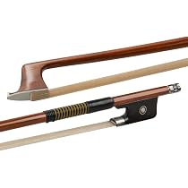 Arco Per Viola 4/4 GEWA Pure - Crini Naturali, Nasetto In Legno Duro, Asta Rotonda, Per Violisti