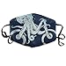 Produktbild Unisex Octopus Riding Bicycle Comfortable Anti Dust Mouth-Muffle Masks Mouth Face Mask
