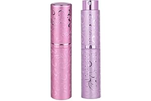 SSYANG 10ML Vaporisateur Parfum Vide Rechargeable,2 Pièces Bouteille Vaporisateur de Parfum Portable Atomiseur Réutilisable Portable Parfum Atomiseur de Voyage,Pour Voyages Sac Main Poche