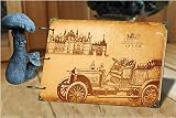 Foto Album 10 Zoll DIY Aufkleber Retro Album Musik Blatt Ring Ring Album Foto Album Kreatives Geschenk Alte Stadt26.8X18.7CM1PCS - 2