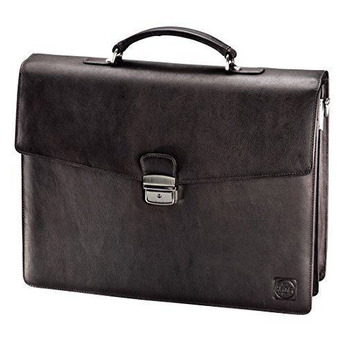 Preisvergleich Produktbild HAMA Ledertasche Rafael Amsterdam dunkel braun