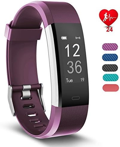 Smart Watches Fitness Tracker, RobotsDeal Activity Tracker Heart Rate Monitor with 14 Exercise Modes Sleep Monitor with GPS Route Tracking Pedometer Step Counter with 4 Watch Faces for Android or iOS Smartphones