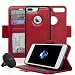 Produktbild navor iPhone 7 Plus & 8 Plus Case Auto Align Abnehmbare Ultra Stark magnetisch Wallet Case [RFID Diebstahl Schutz] joot-1l Serie, Red for iPhone 7 Plus & 8 Plus with Car Holder