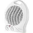 DOMEA Electric Fan Heater 2000 W, For Home/Flat/Office, With 2 Heat Settings, Fan/Warm/Hot Function, Thermostat Control | Overheat Protection, Easy To Handle