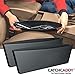 ZESI Stylish Catch Kaddy Internal Storage Organizer for Car Seat Side Pouch (Black) RS.290.00