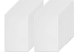 HUANGXINYU 95 Stück Weiße A6 Blanko Postkarten zum Selbstgestalten, 300 g/m² Karteikarten Blanko A6 Papier Karten zum Beschriften, Kartonpapier Bastelkarton zum Bedrucken DIY(148 x 105mm)