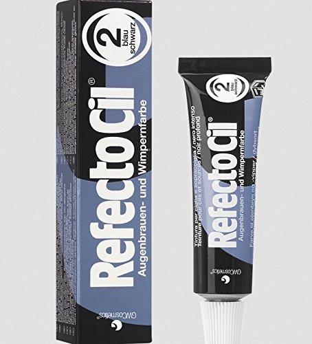 Preisvergleich Produktbild RefectoCil Augenbrauen- und Wimpernfarbe 15ml (Blau-Schwarz)