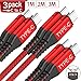 Price comparison product image USB C to C Cable 3A,3Pack (1M+2M+3M) AviBrex USB Type C Cable Nylon Braided Fast Charger Cord Compatible Google Pixel 2/3/2 XL/3 XL, Galaxy Fold S10 S9 S8 Nexus 6P, MacBook, Nintendo Switch,Red