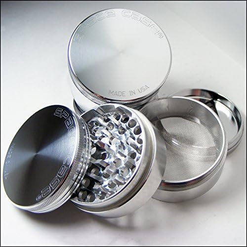 Official Space Case Grinder (50mm, Silver)