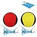 Price comparison product image JAYSLE 2pcs Adult Kids water bouncing ball water toys surf ball Sea Swimming Pool-red+yellow