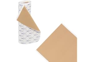 URSA STRAPS URSA Tape Rolls - Stretchy Moleskin Rolls - Reusable Hypoallergenic for Blister Prevention, Calluses, Anti Chafing - Multi-Purpose Heavy Duty Tape for Fabric, Skin, Shoes - Made in The UK (Beige)